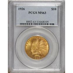 1926 $10 MS63 PCGS. PCGS Population (6369/2343). N
