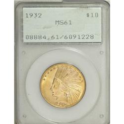 1932 $10 MS61 PCGS. PCGS Population (2426/28084).