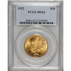 1932 $10 MS63 PCGS. PCGS Population (11639/6454).