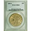 Image 1 : 1890-S $20 MS61 PCGS. PCGS Population (184/522). N