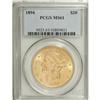 Image 3 : 1894 $20 MS61 PCGS. PCGS Population (2334/3493). N