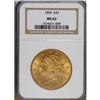 Image 1 : 1894 $20 MS62 NGC. NGC Census: (4089/1209). PCGS P