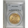 1897 $20 MS62 PCGS. PCGS Population (3508/1226). N