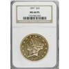 Image 1 : 1897 $20 MS60 Prooflike NGC. NGC Census: (1/7). PC