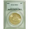 Image 1 : 1899 $20 MS63 PCGS. PCGS Population (1362/274). NG