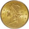 1899-S $20 MS62 PCGS. PCGS Population (1940/1195). NGC