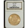 Image 1 : 1900 $20 MS60 NGC. NGC Census: (753/28093). PCGS P