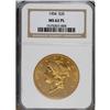 Image 1 : 1904 $20 MS62 Prooflike NGC. NGC Census: (185/162)
