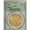 Image 1 : 1907 $20 MS61 PCGS. PCGS Population (3229/10739).