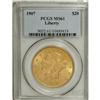 Image 1 : 1907 $20 MS61 PCGS. PCGS Population (3229/10739).
