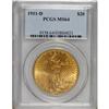 Image 1 : 1911-D $20 MS64 PCGS. PCGS Population (2516/1761).