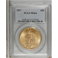 1927 $20 MS64 PCGS. PCGS Population (30788/19915).