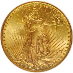 1927 $20 MS64 NGC. NGC Census: (42314/17532). PCGS Pop