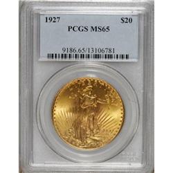 1927 $20 MS65 PCGS. PCGS Population (15691/4224).