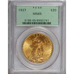 1927 $20 MS65 PCGS. PCGS Population (15691/4224).