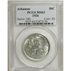 1936 SET Arkansas PDS Set MS63 PCGS.