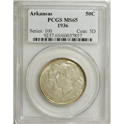 1936 SET Arkansas PDS Set MS65 PCGS.