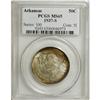 Image 3 : 1937-S 50C Arkansas MS65 PCGS. PCGS Population (18