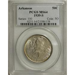 1939-S 50C Arkansas MS64 PCGS. PCGS Population (20