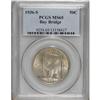 Image 1 : 1936-S 50C Bay Bridge MS65 PCGS. PCGS Population (