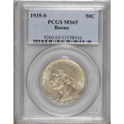 1935-S 50C Boone MS65 PCGS. PCGS Population (361/1