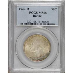 1937-D 50C Boone MS65 PCGS. PCGS Population (254/1
