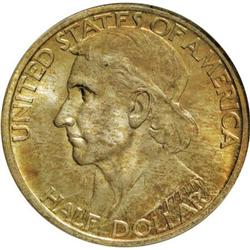 1938 50C Boone MS65 NGC. NGC Census: (161/82). PCG