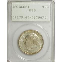 1936 50C Bridgeport MS65 PCGS. PCGS Population (14