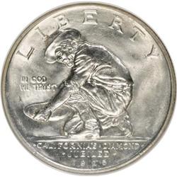 1925-S 50C California MS64 NGC. NGC Census: (1292/1305