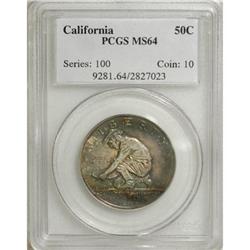 1925-S 50C California MS64 PCGS. PCGS Population (