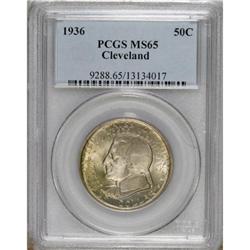 1936 50C Cleveland MS65 PCGS. PCGS Population (179