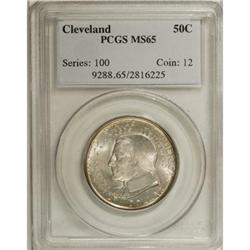 1936 50C Cleveland MS65 PCGS. PCGS Population (179