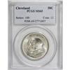 Image 1 : 1936 50C Cleveland MS65 PCGS. PCGS Population (179