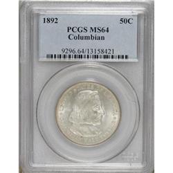 1892 50C Columbian MS64 PCGS. PCGS Population (146