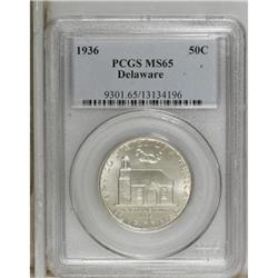1936 50C Delaware MS65 PCGS. PCGS Population (1195