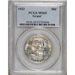 1922 50C Grant no Star MS65 PCGS. PCGS Population