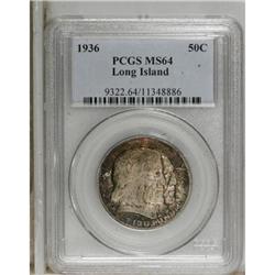 1936 50C Long Island MS64 PCGS. PCGS Population (1