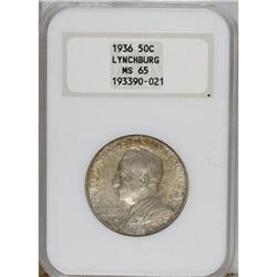 1936 50C Lynchburg MS65 NGC. NGC Census: (884/467)