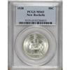 Image 1 : 1938 50C New Rochelle MS65 PCGS. PCGS Population (