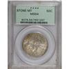 Image 1 : 1925 50C Stone Mountain MS64 PCGS. PCGS Population