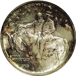 1925 50C Stone Mountain MS66 PCGS. PCGS Population
