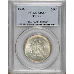 1936 50C Texas MS66 PCGS. PCGS Population (522/109