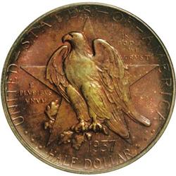 1937-D 50C Texas MS66 NGC. NGC Census: (393/66). P