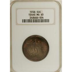 1938 50C Texas MS65 NGC. NGC Census: (289/222). PC