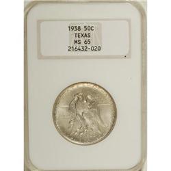 1938 50C Texas MS65 NGC. NGC Census: (289/222). PC