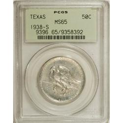 1938-S 50C Texas MS65 PCGS. PCGS Population (386/3