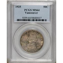 1925 50C Vancouver MS64 PCGS. PCGS Population (897