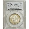 Image 1 : 1947-D 50C Booker T. Washington MS66 PCGS. PCGS Po
