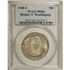 Image 1 : 1948-S 50C Booker T. Washington MS66 PCGS. PCGS Po