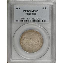 1936 50C Wisconsin MS65 PCGS. PCGS Population (201